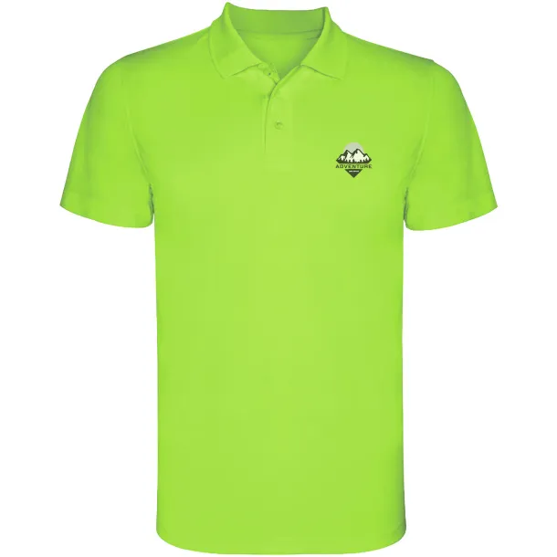 Monzha dječja sportska polo majica kratkih rukava - Roly Limeta
