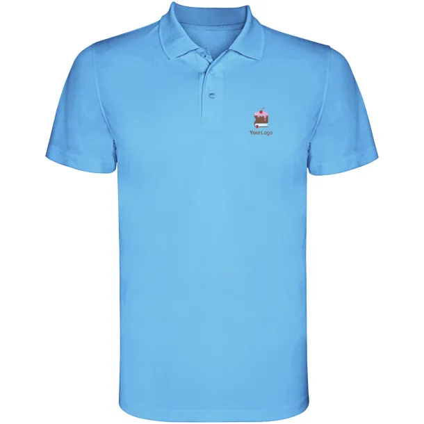 Monzha dječja sportska polo majica kratkih rukava - Roly Tirkizna