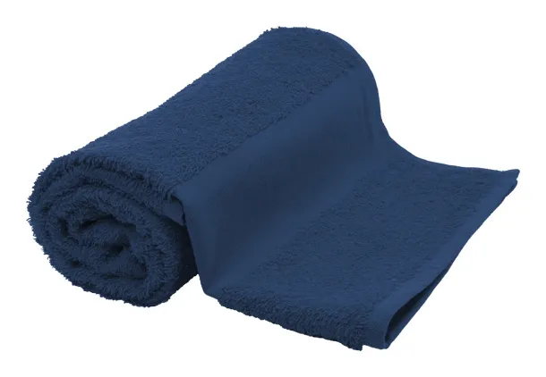 Terry M cotton terry towel - 50×100 cm Dark blue