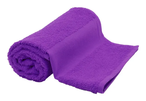 Terry M cotton terry towel - 50×100 cm Purple