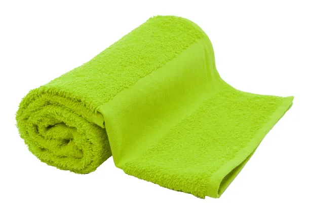 Terry M pamučni ručnik od frotira - 50x100 cm, 360 g/m² Limeta zelena