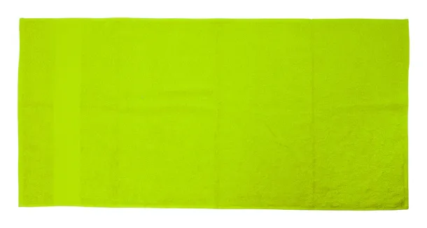 Terry M pamučni ručnik od frotira - 50x100 cm, 360 g/m² Limeta zelena