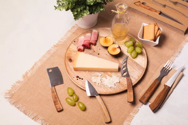Tomahawk steak cutlery set Natural