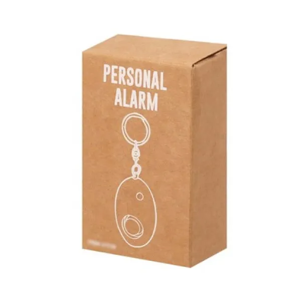  Personal alarm, keyring, LED light white