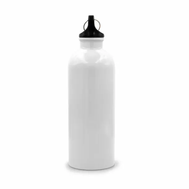 Brenda Sports bottle 500 ml with carabiner clip white