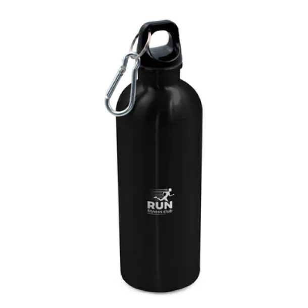 Brenda Sports bottle 500 ml with carabiner clip Crna
