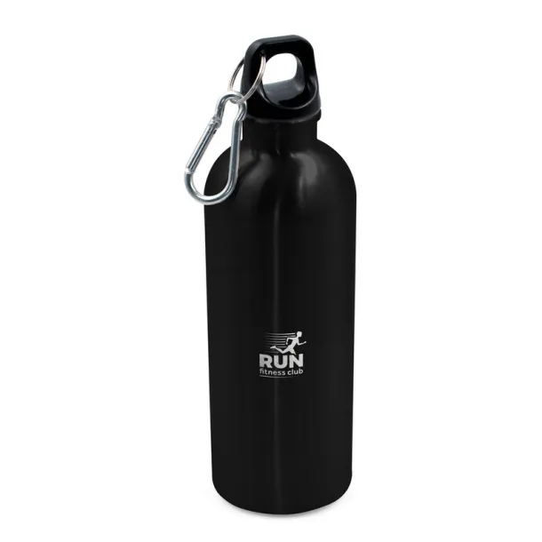 Brenda Sports bottle 500 ml with carabiner clip Crna