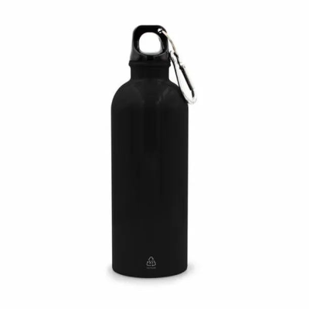 Brenda Sports bottle 500 ml with carabiner clip black