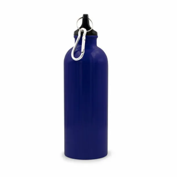 Brenda Sports bottle 500 ml with carabiner clip navy blue