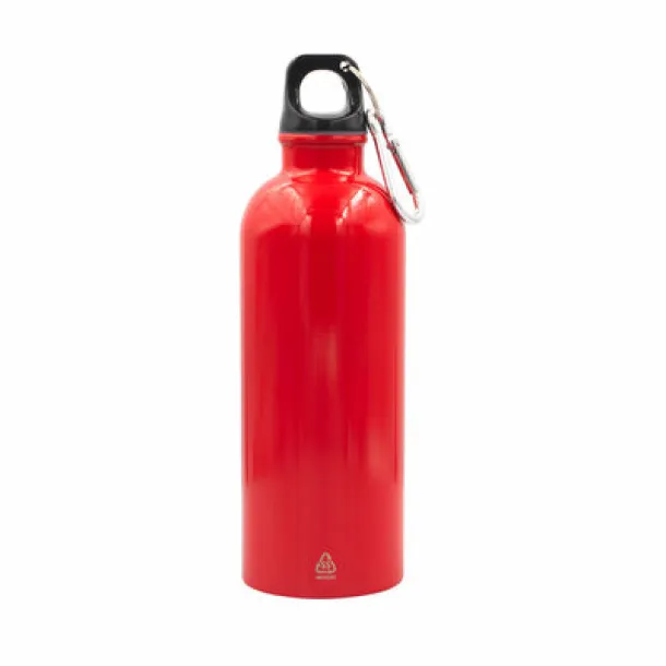 Brenda Sports bottle 500 ml with carabiner clip red