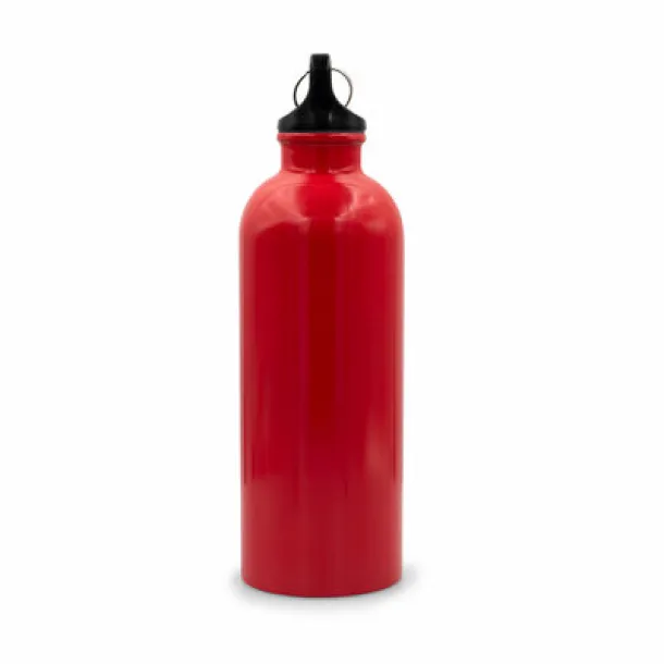 Brenda Sports bottle 500 ml with carabiner clip red