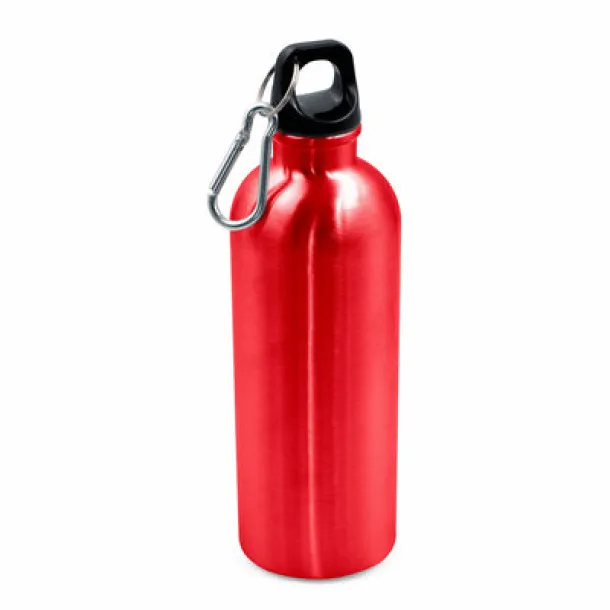 Brenda Sports bottle 500 ml with carabiner clip red