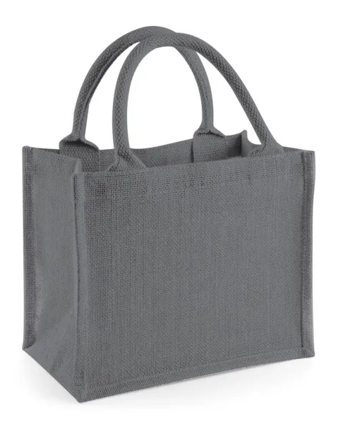  Jute Mini Gift Bag - Westford Mill Graphite Grey Graphite Grey