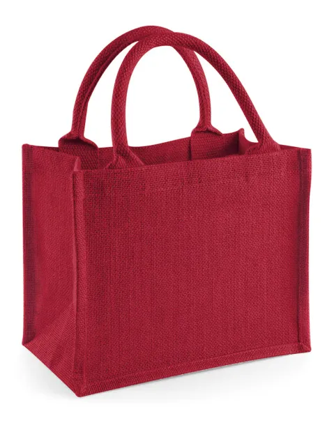  Jute Mini Gift Bag - Westford Mill Crvena Crvena