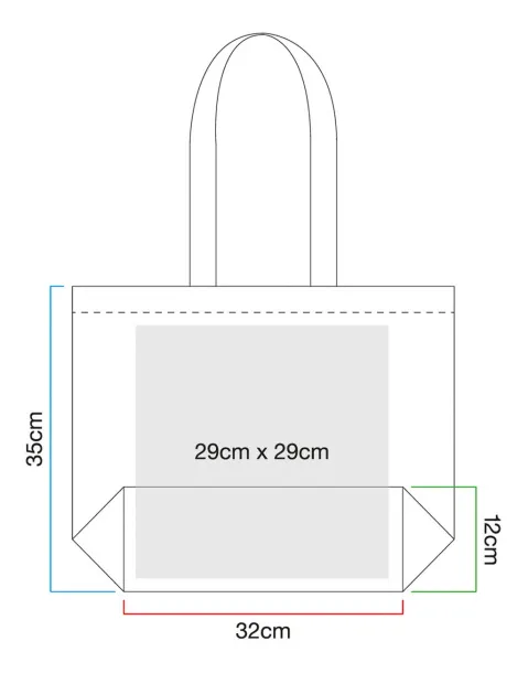  Torba za kupovinu od organskog pamuka, 170 g/m² - Westford Mill