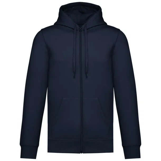  Unisex hoodie s patentnim zatvaračem - Kariban Mornarsko plava