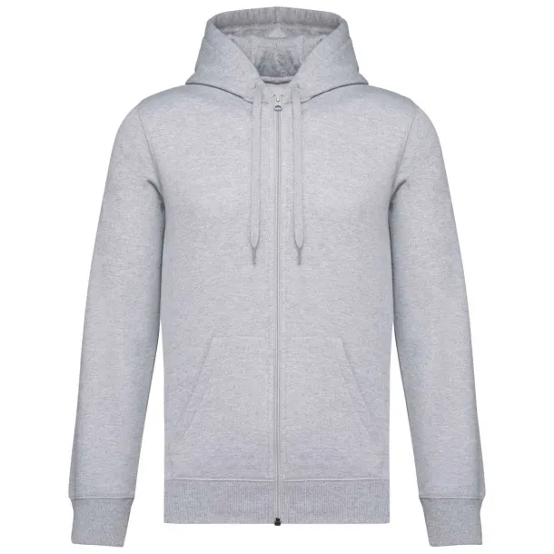  Unisex hoodie s patentnim zatvaračem, 280 g/m2 - Kariban Oxford Grey