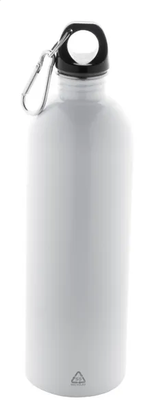 Ressuto XL recycled stainless steel bottle White