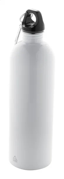 Ressuto XL recycled stainless steel bottle White