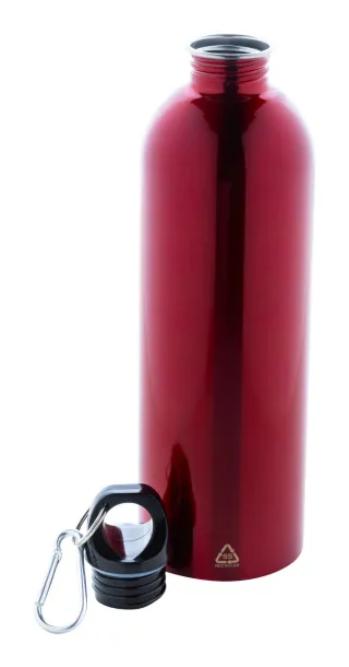 Ressuto XL recycled stainless steel bottle Red