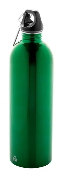 Ressuto XL recycled stainless steel bottle Green