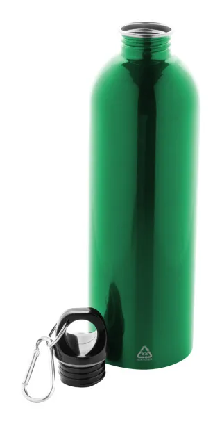 Ressuto XL recycled stainless steel bottle Green