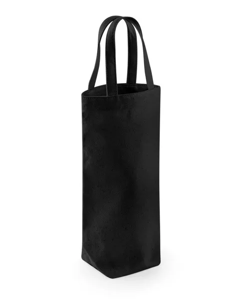  Fairtrade Cotton Bottle Bag - Westford Mill Black