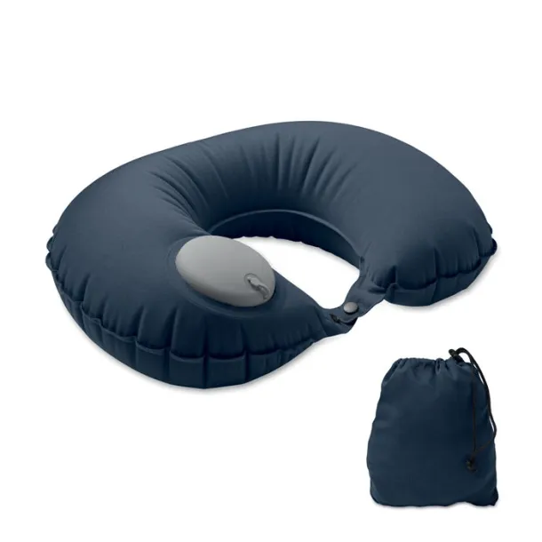 HEDDOW Fast inflatable travel pillow Blue