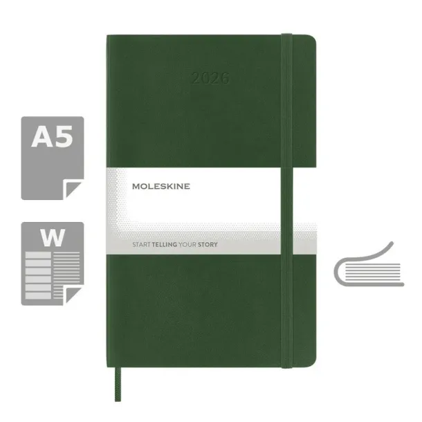  MOLESKINE diary A5 khaki