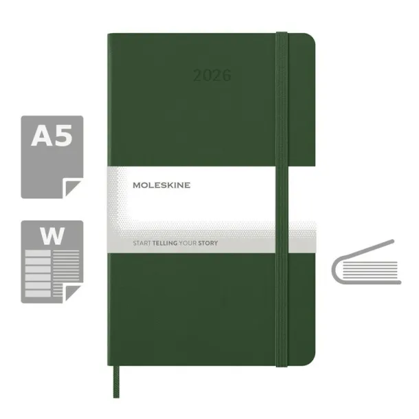  MOLESKINE diary A5 khaki