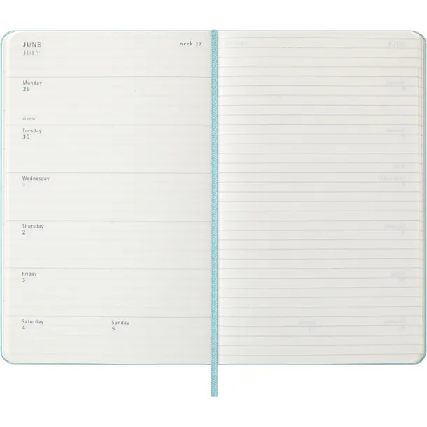  MOLESKINE diary A5 light blue