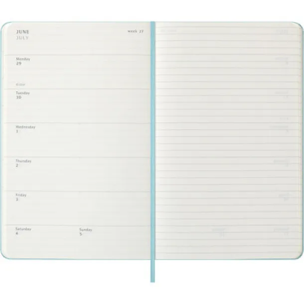  MOLESKINE diary A5 light blue