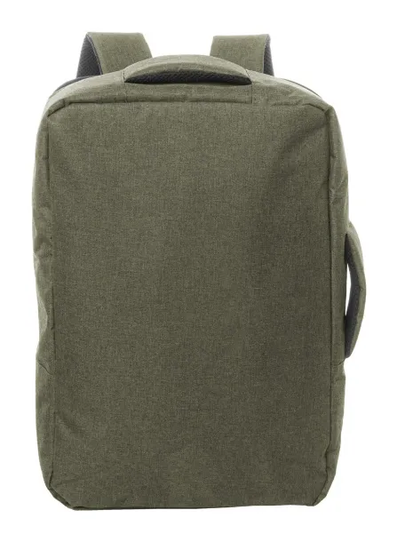 Eaton RPET document backpack Green