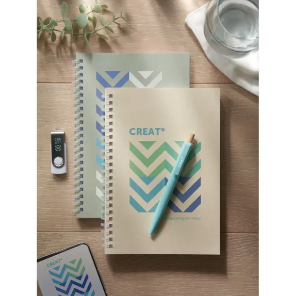RECARNOTE A5 recycled carton notebook Beige