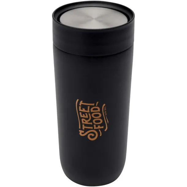 Camden termo šalica od RCS nehrđajućeg čelika, 350 ml Crna