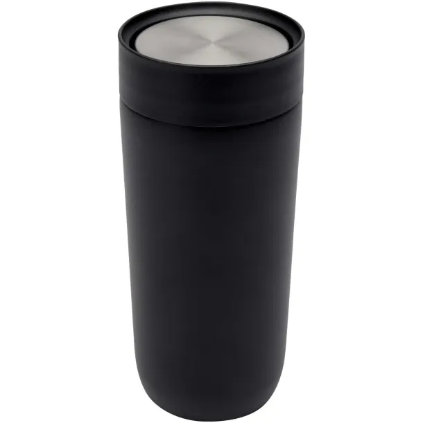 Camden termo šalica od RCS nehrđajućeg čelika, 350 ml Solid black