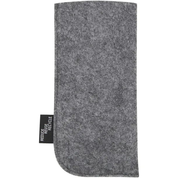 Felta GRS recycled pouch for glasses Grey