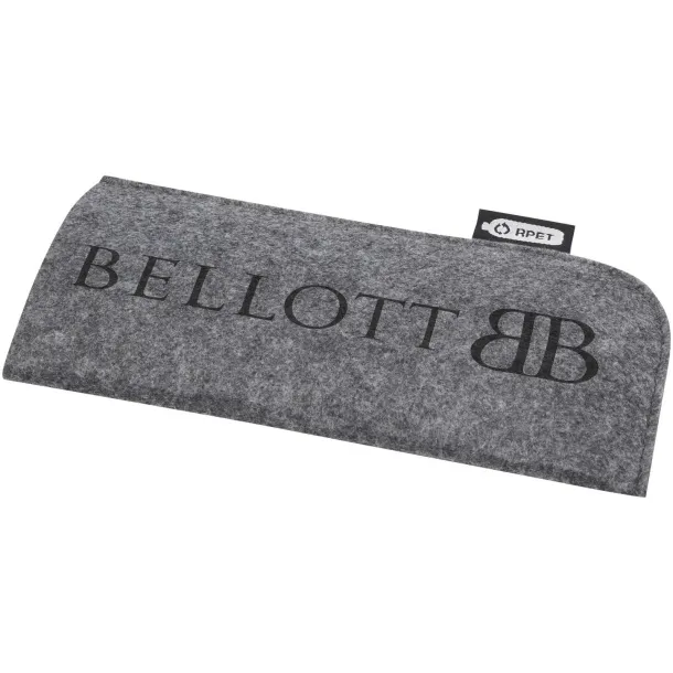 Felta GRS recycled pouch for glasses Grey