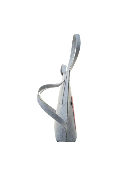 CreaFelt Toteback custom RPET shoulder bag White Grey