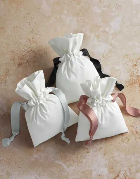  Cotton Gift Bag with Ribbon Drawstring - Westford Mill