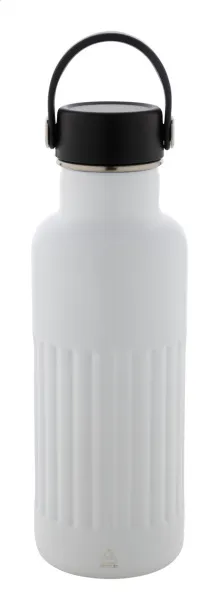 Streaky Go insluated bottle White