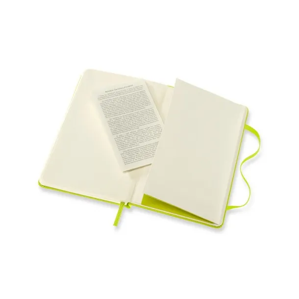  MOLESKINE notes, cca A6 lime