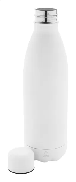 Refill Soft recycled stainless steel bottle White