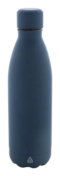 Refill Soft recycled stainless steel bottle Dark blue