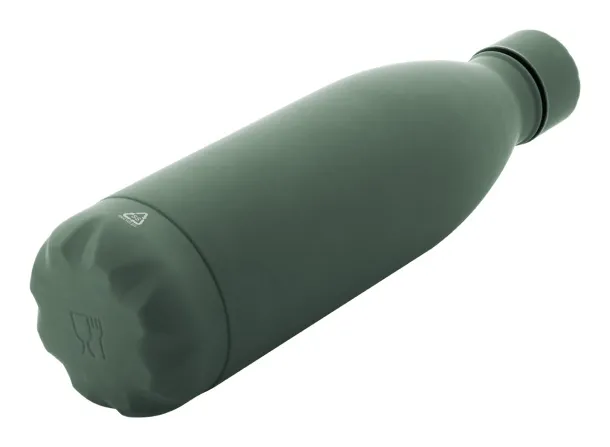 Refill Soft recycled stainless steel bottle Green