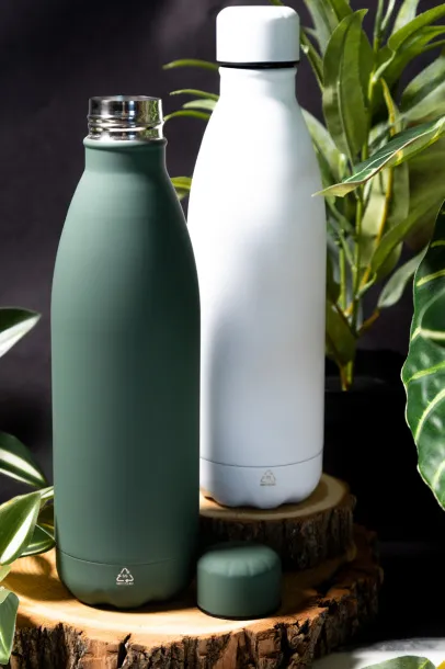 Refill Soft recycled stainless steel bottle Green