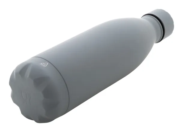 Refill Soft recycled stainless steel bottle Grey