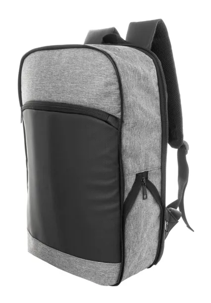 Bapuba RPET extendable backpack Grey Black