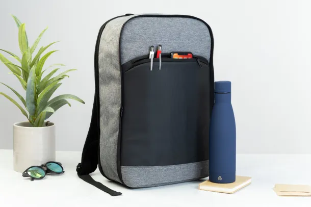 Bapuba RPET extendable backpack Grey Black