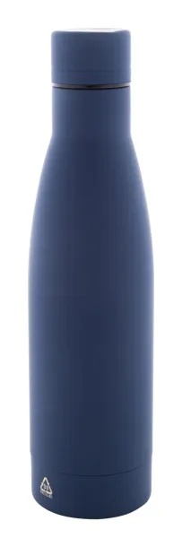 Rubbar recycled stainless steel bottle Dark blue